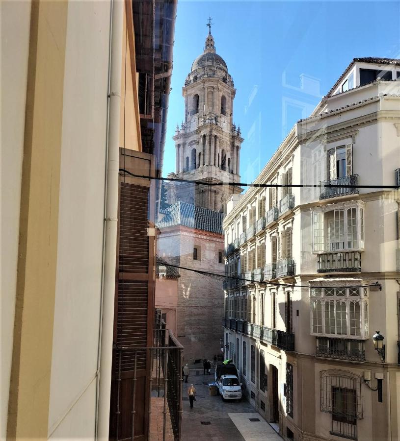 Coqueto Apartamento Junto A La Catedral De Malaga. Lägenhet Exteriör bild